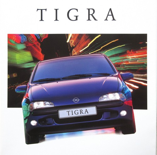 Opel tigra coupe prospekt - tigra, i