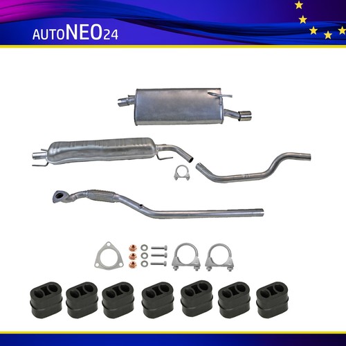 Auspuffanlage für opel - auspuffanlage, meriva